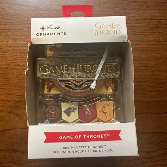 HBO Game of Thrones Targaryen, Stark, Lannister Baratheon Hallmark Ornament - Picture 4 of 9